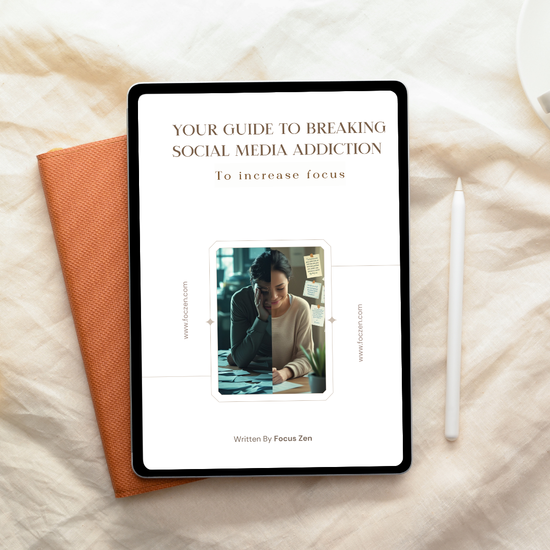 Your guide to overcoming social media addiction for increased focus and productivity