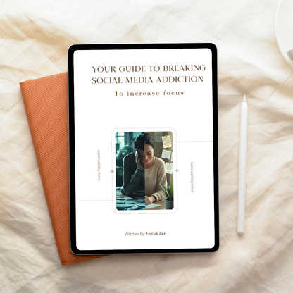 Your guide to overcoming social media addiction for increased focus and productivity