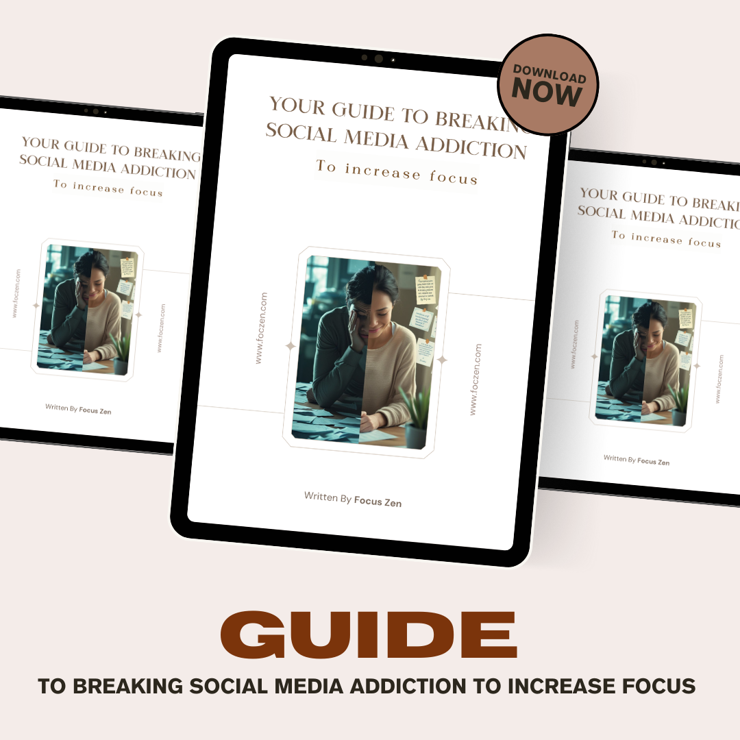 Your guide to overcoming social media addiction for increased focus and productivity